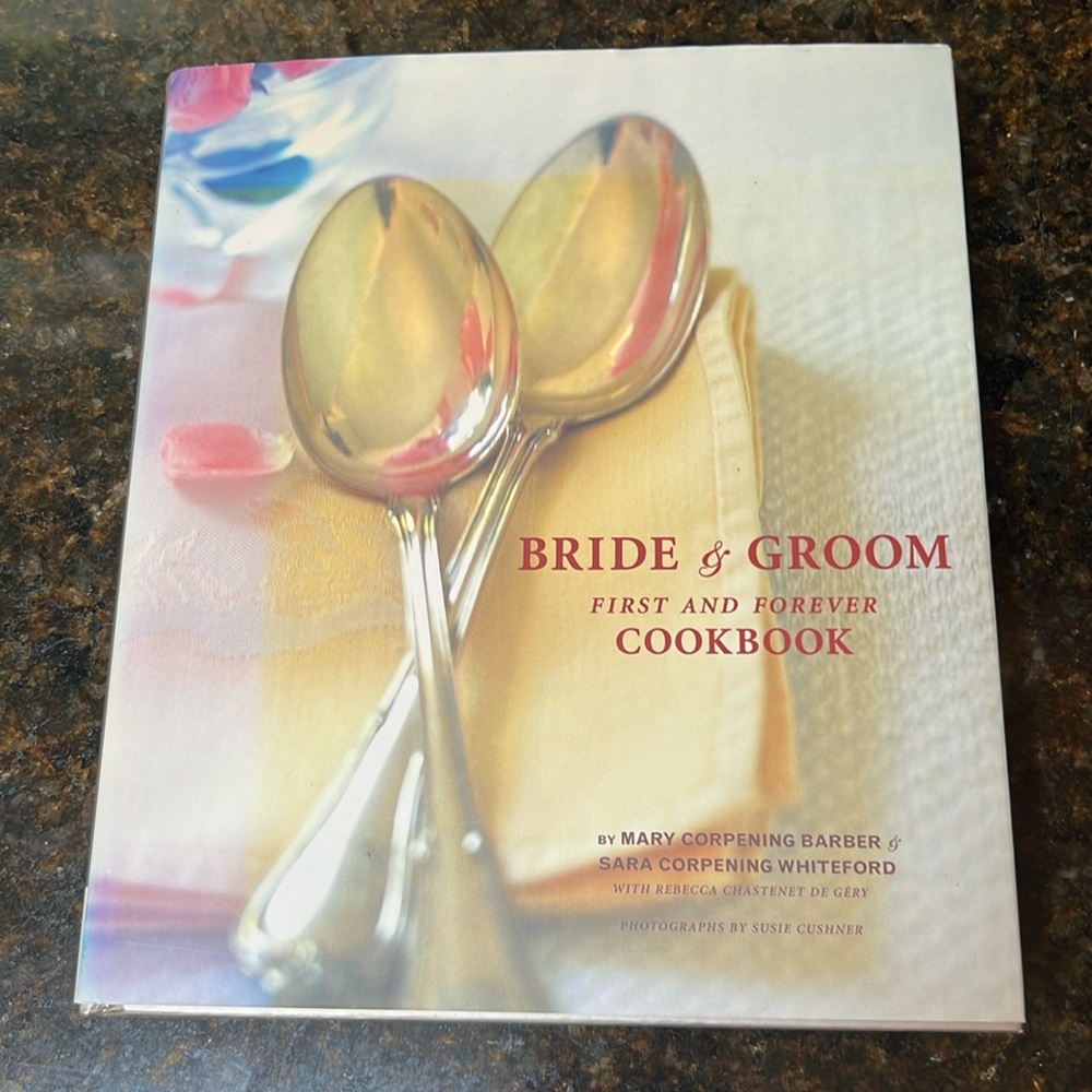 Bride and Groom cookbook